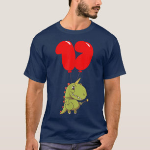 Cute TRe Fairy17th BirthdayKids Balloon Party  T-Shirt