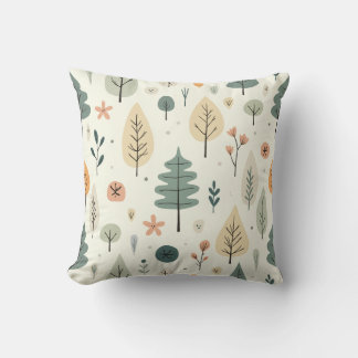 Cute tree pattern cushion, pillow