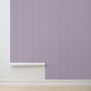 Cute Trendy 1" Pinstripe Light Purple Nursery Wallpaper