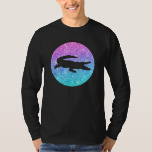 Cute Trendy Alligator For Girls Teens And Women T-Shirt