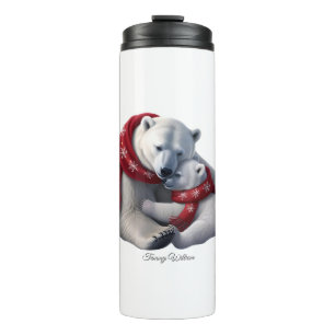 Cute Trendy Modern Funny Merry Christmas Thermal Tumbler