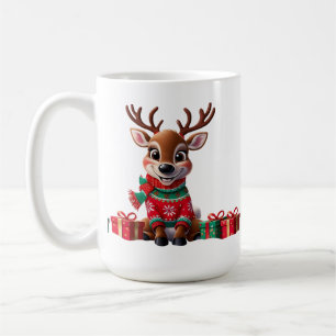  Cute Trendy Modern Humour Funny Merry Christmas  Coffee Mug