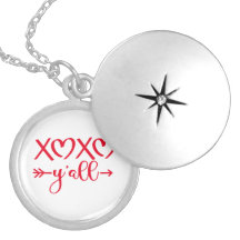 Cute Trendy XOXO Y'all Valentine's Day 2024 White.