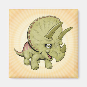 Cute Triceratops Magnet