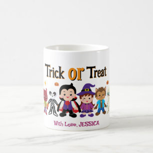 Cute Trick or Treat Halloween Costume Party  Magic Mug