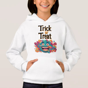 Cute Trick or Treat Halloween Monster Hoodie