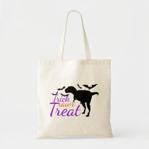 Cute Trick Rawr Treat Halloween Dinosaur Tote Bag