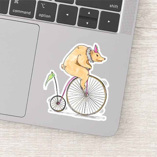 Cute Tricycle Bear (Detail)