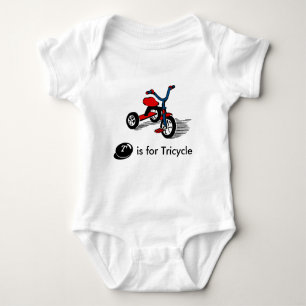 Cute Tricycle Kids T Shirt