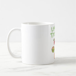 Cute Tropical Fruits Lets Get Tropical Funny Coffee Mug