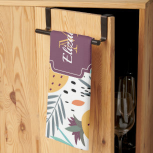 Cute Tropical Tea Towel