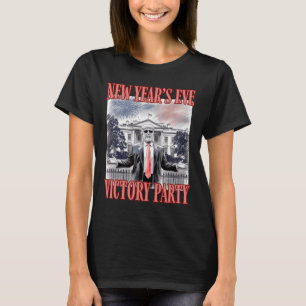 Cute Trump New Year's Eve Victory Party Fireworks T-Shirt