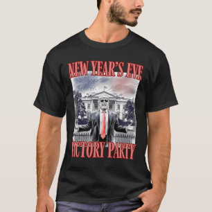 Cute Trump New Year's Eve Victory Party Fireworks T-Shirt