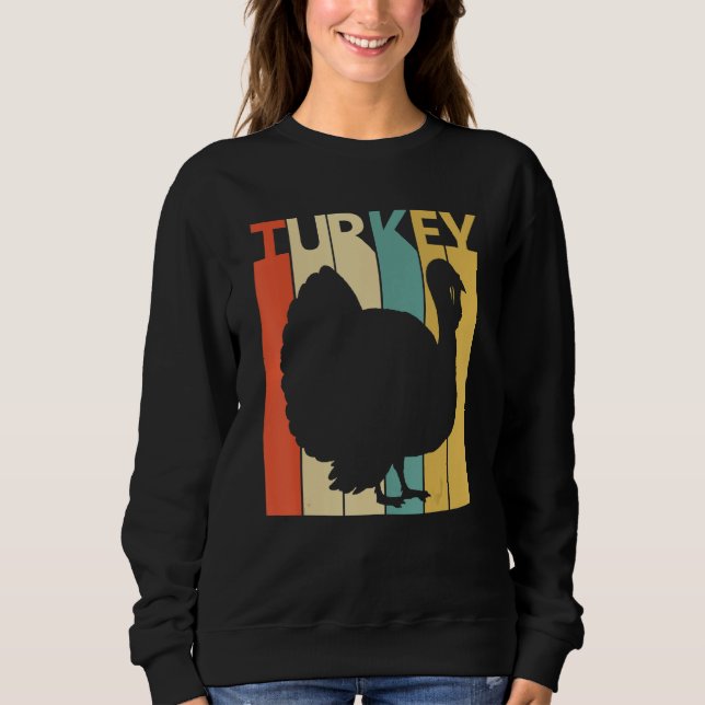 Cute Turkey Animal Sweatshirt (Front)