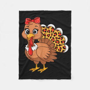 Cute Turkey Thanksgiving Lgrim Turkey Day Women Gi Fleece Blanket