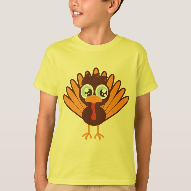 Cute Turkey Tshirt (Front)
