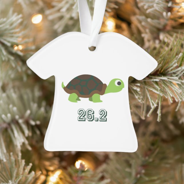 Cute Turtle 26.2  Ornament (Tree)
