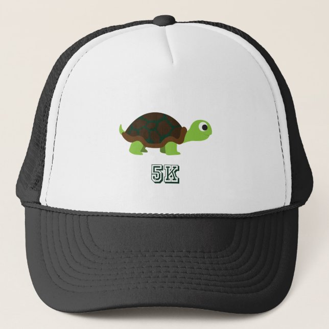 Cute Turtle 5K Trucker Hat (Front)