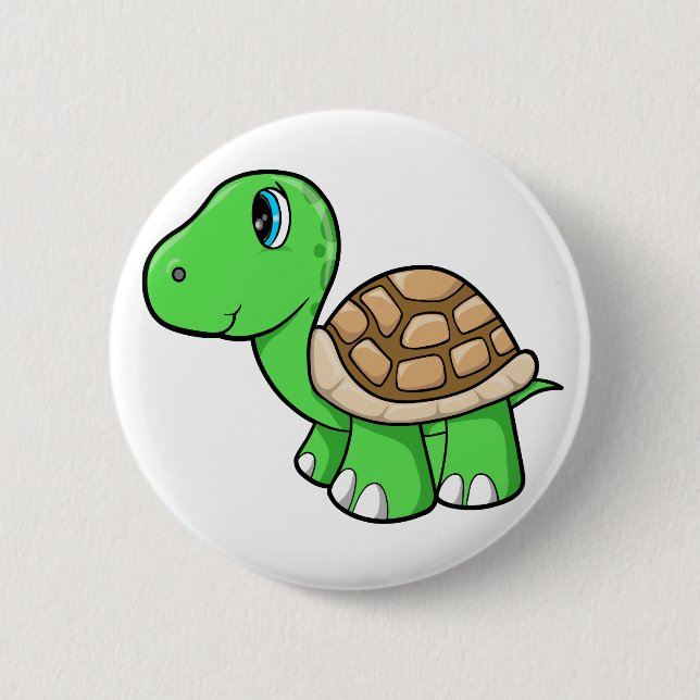Cute Turtle Button (Front)