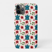 Cute Turtle Floral pattern