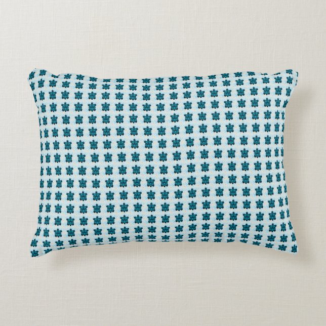 Cute Turtle Floral pattern  Decorative Cushion (Front)