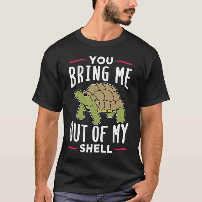 Cute Turtle For Kids And Youth T-Shirt (Front)