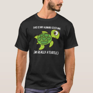 Cute Turtle For Men Women Sea Turtle Reptile Anima T-Shirt
