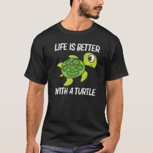 Cute Turtle For Men Women Sea Turtle Reptile Anima T-Shirt