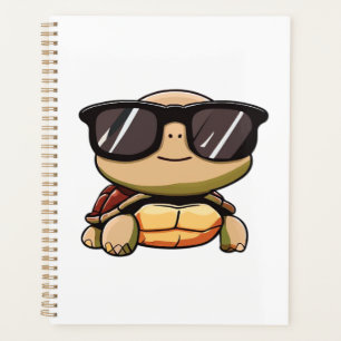 Cute Turtle Halloween 2023 sunglasses Costume Over Planner