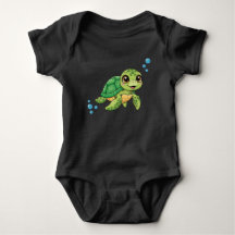 Cute Turtle Kids’ T-Shirt