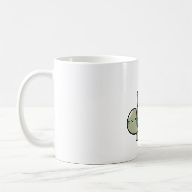 Cute turtle Magic Coffee Mug (Left)