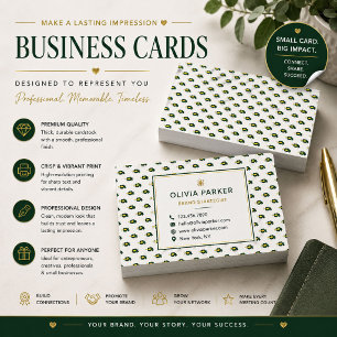 Cute Turtle Pattern Business Cards