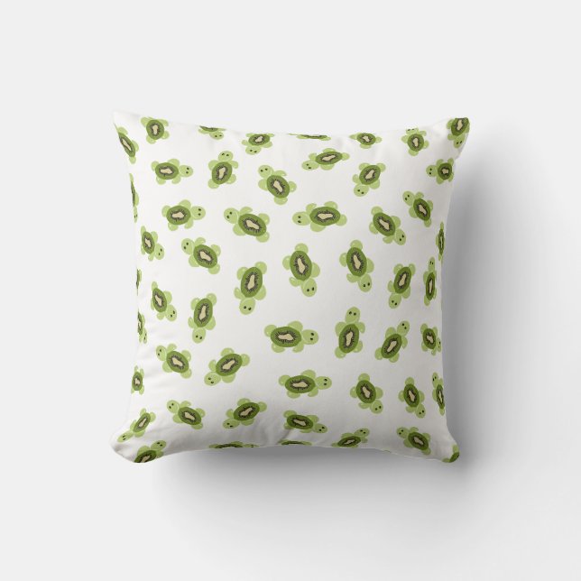 Cute turtle pattern  cushion (Front)