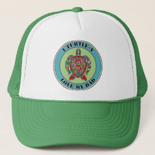 Cute turtle ‘play on words’  trucker hat
