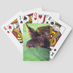 Cute Turtle Playing Cards