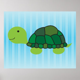 Cute Turtle Poster