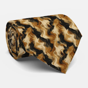 Cute turtle shell pattern tie