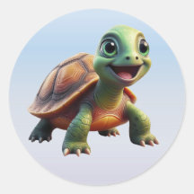 Cute Turtle Stickers