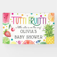 Cute Tutti Fruitti Baby Shower
