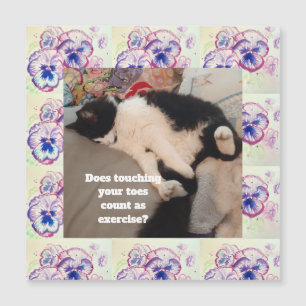 Cute Tuxedo Cat Birthday Party Childs Invitation