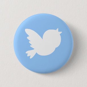 Cute Tweets 6 Cm Round Badge