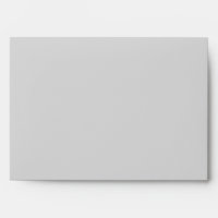 Cute Two Grooms Cartoon Gay Wedding Envelope
