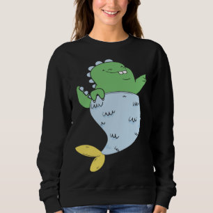 Cute Tyrannosaurus Merlady Sweatshirt