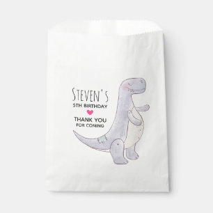 Cute Tyrannosaurus Rex Dinosaur Toy Birthday Favour Bag