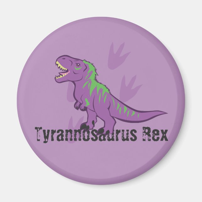 Cute Tyrannosaurus Rex Magnet (Front)