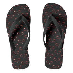 Cute ufo face monster thongs