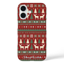 cute ugly christmas sweater pattern