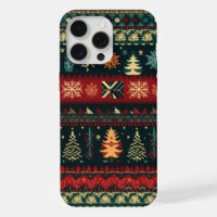 Cute Ugly Sweater Pattern Christmas