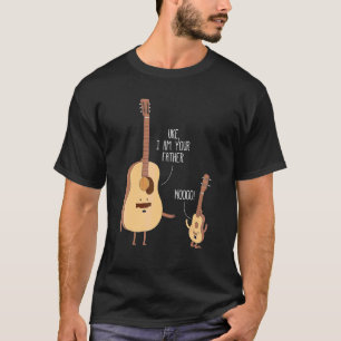 Cute Uke I Am Your Father  Ukulele Guitar Music T-Shirt