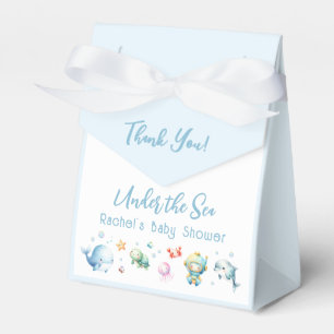 Cute Under the sea Baby Shower Thank You Favour Box